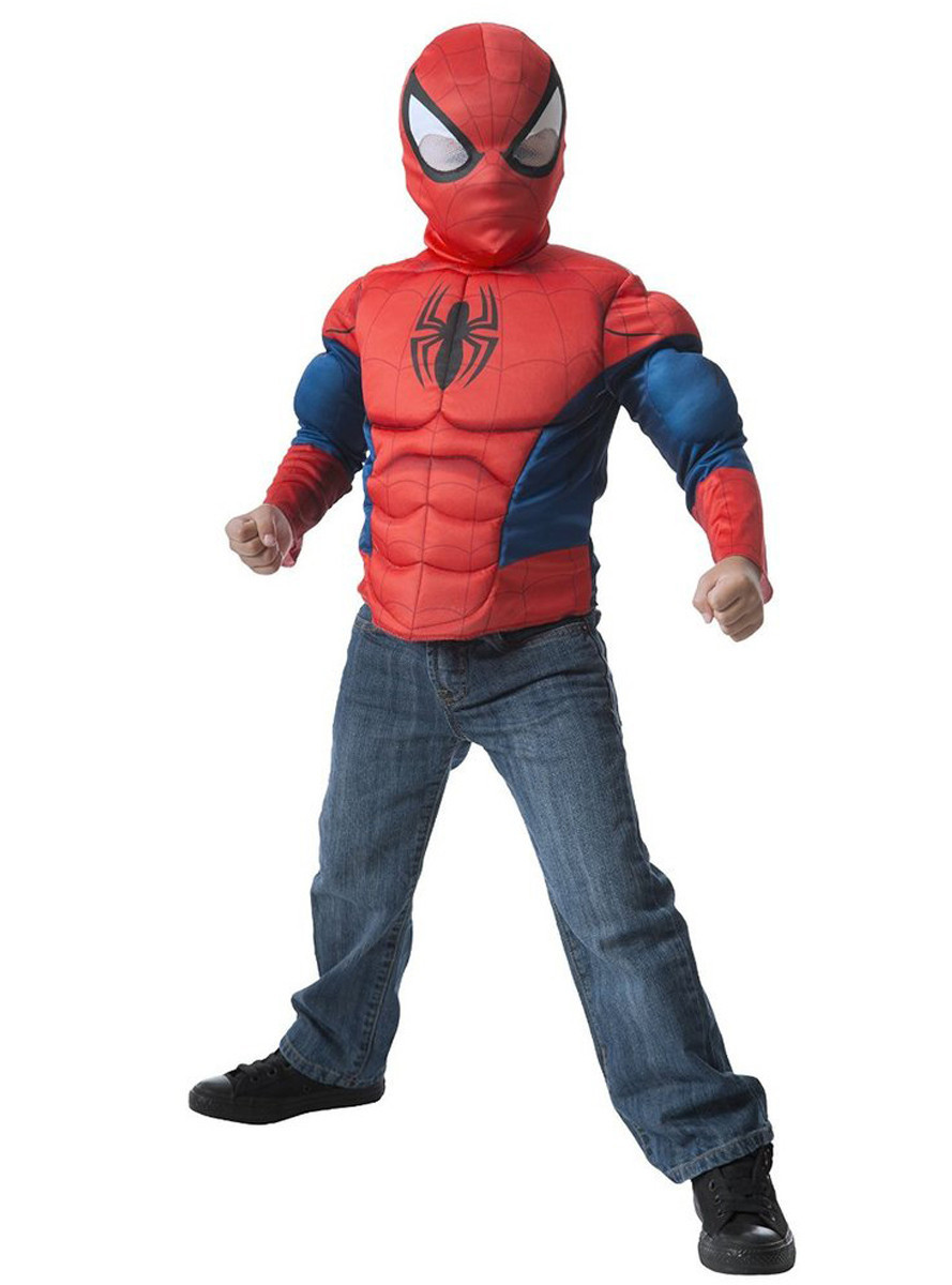 Fato Disfarce Spiderman musculoso | FestasParty