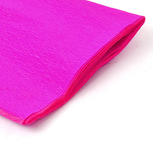 Papel Crepe Fucsia 50x250cm Festasparty