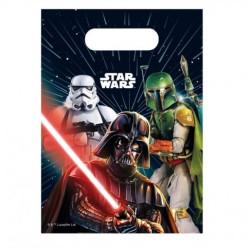 6 Sacos Brinde Star Wars Galaxy