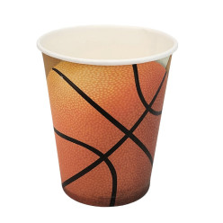 8 Copos Basquetebol 266ml