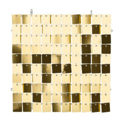 Backdrop Lantejoulas Dourado 30X30cm