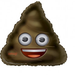 Balão Foil Emoji Poop 32"