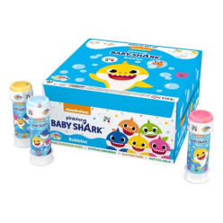 Caixa de 36 Bolas Sabão Baby Shark