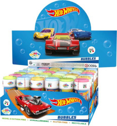 Caixa de 36 Bolas Sabão Hot Wheels