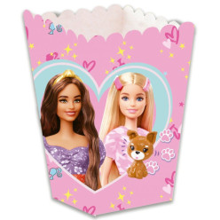 Caixa Pipocas Barbie Puppies - unidade