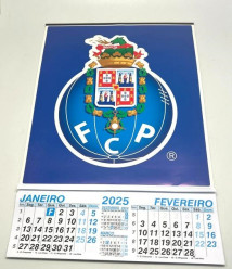 Calendario Parede FC Porto 2025