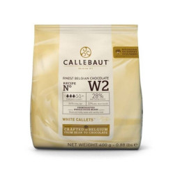 Callebaut Callets Chocolate Branco 400g Nº W2