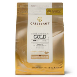 Callebaut Callets Chocolate Caramel Gold 2.5kg