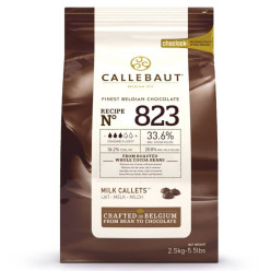 Callebaut Callets Chocolate de Leite 2.5kg Nº 823