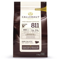 Callebaut Callets Chocolate Negro 2.5kg Nº 811