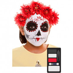 Conjunto Maquilhagem Catrina Infantil