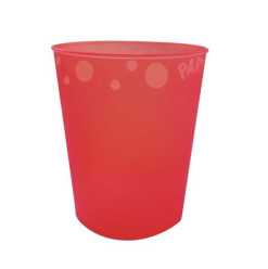 Copo Plástico Vermelho 250ml