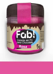 Corante em Pó para Chocolate FAB Rosa 5g