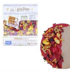 Decoração Harry Potter Sprinkle Mix Gryffindor PME 60g