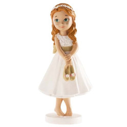 Figura Primeira Comunhão Menina 13cm