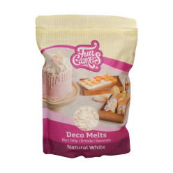 FunCakes Deco Melts Chocolate Branco Natural 1kg