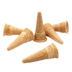 Mini Cones de Baunilha