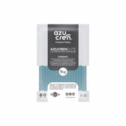 Pasta de Açúcar 1kg Azul Pavão