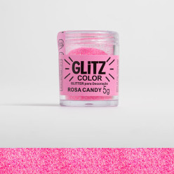 Purpurina Glitz Color Rosa Candy Fab 5g